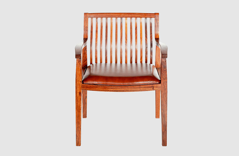 克拉玛依中式实木大方椅家具效果图