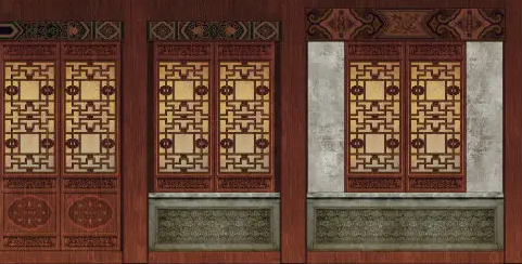 克拉玛依隔扇槛窗的基本构造和饰件